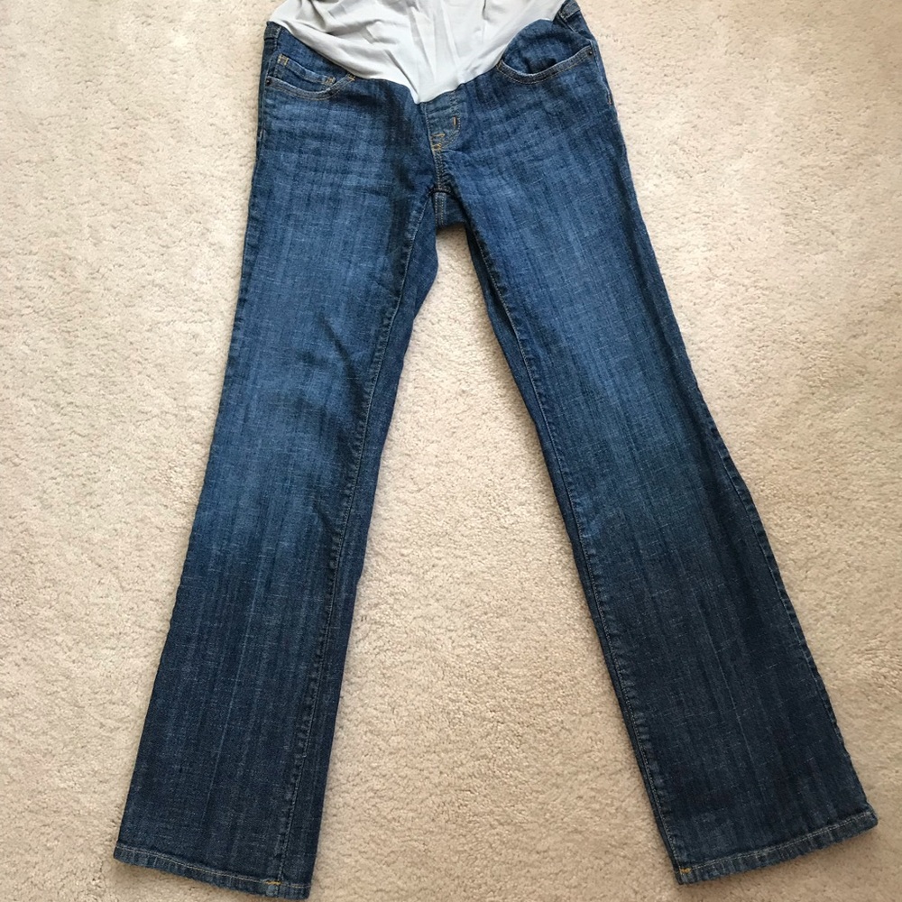 American Star maternity blue jeans